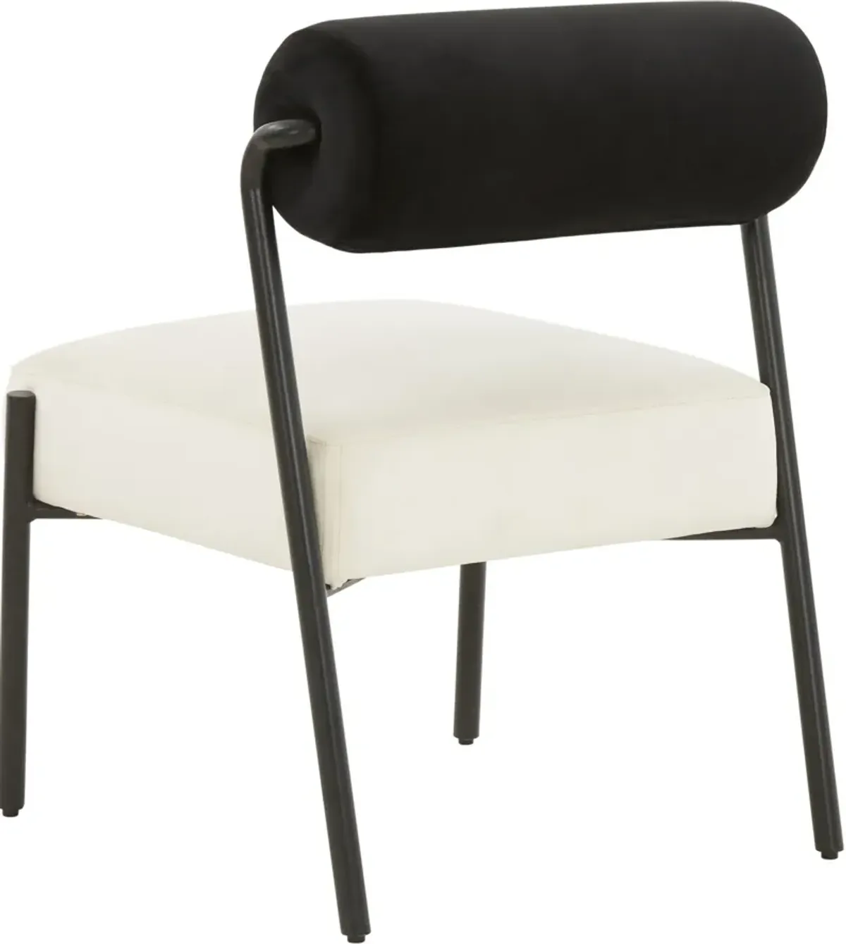 Manolo Accent Chair - Black/Cream