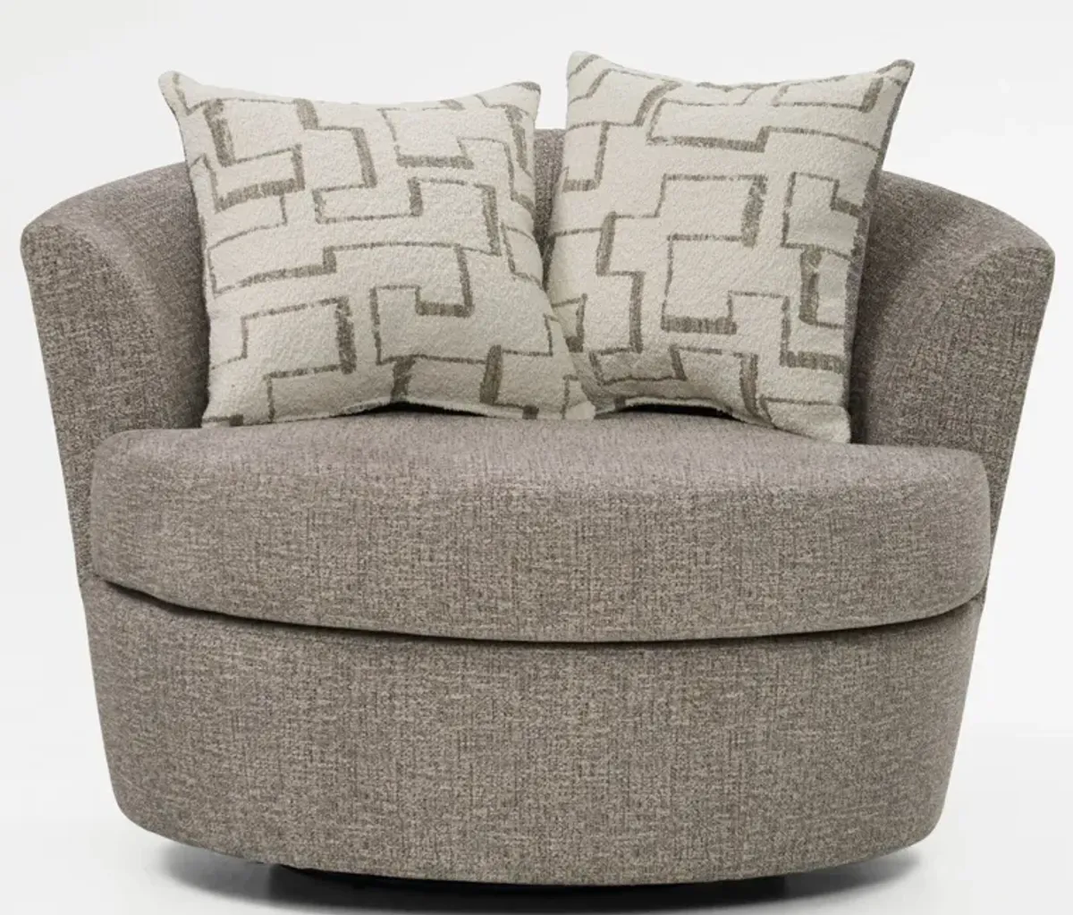 Canyon Swivel Chair - Taupe