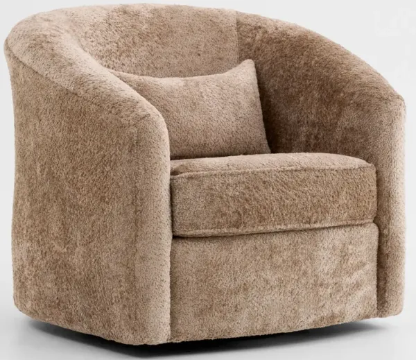 Mazzy Accent Chair - Cappuccino