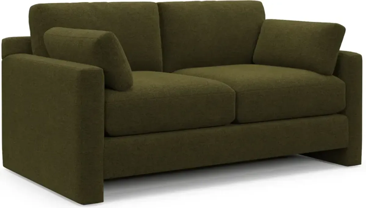 Forbes Foam Comfort Loveseat - Midcentury Peat