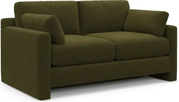 Forbes Foam Comfort Loveseat - Midcentury Peat