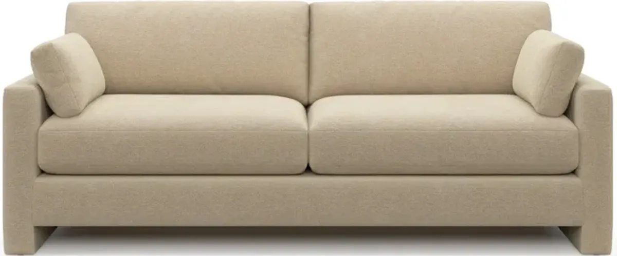 Forbes Foam Comfort Sofa - Midcentury Sand