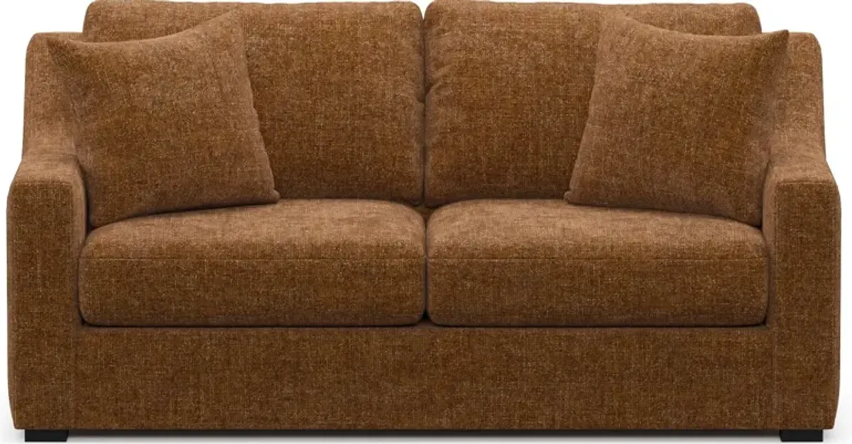 Dobson Foam Comfort Loveseat - Sundar Spice
