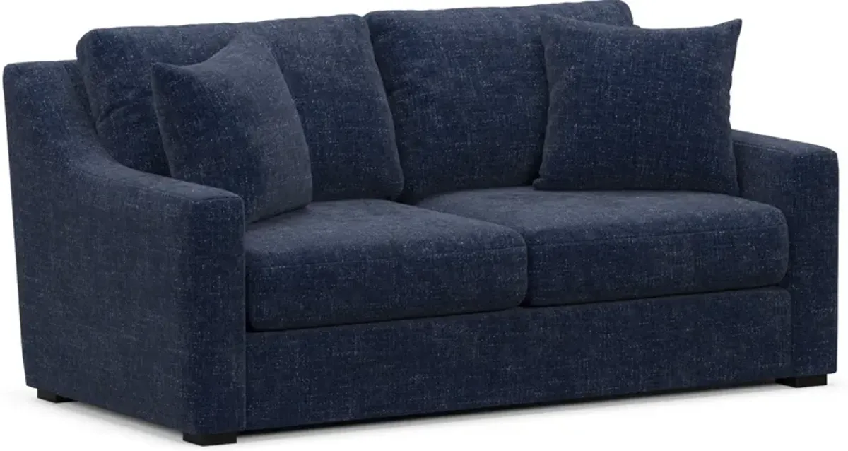 Dobson Foam Comfort Loveseat - Sundar Navy