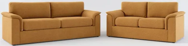 Morse Foam Comfort 2 Pc. Living Room - Nora Camel