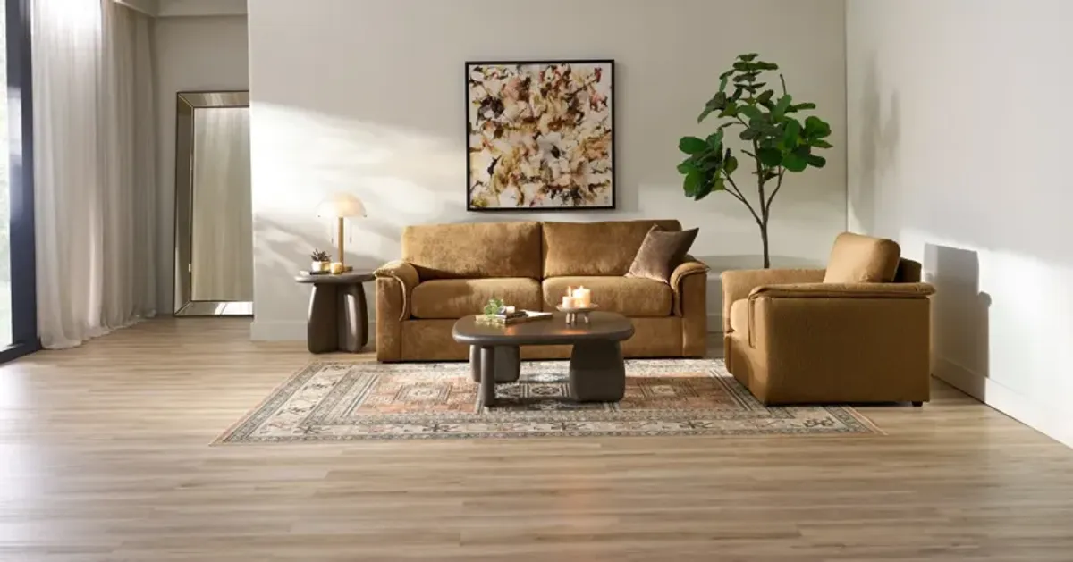 Morse Foam Comfort 2 Pc. Living Room - Nora Camel