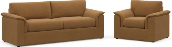 Morse Foam Comfort 2 Pc. Living Room - Nora Camel