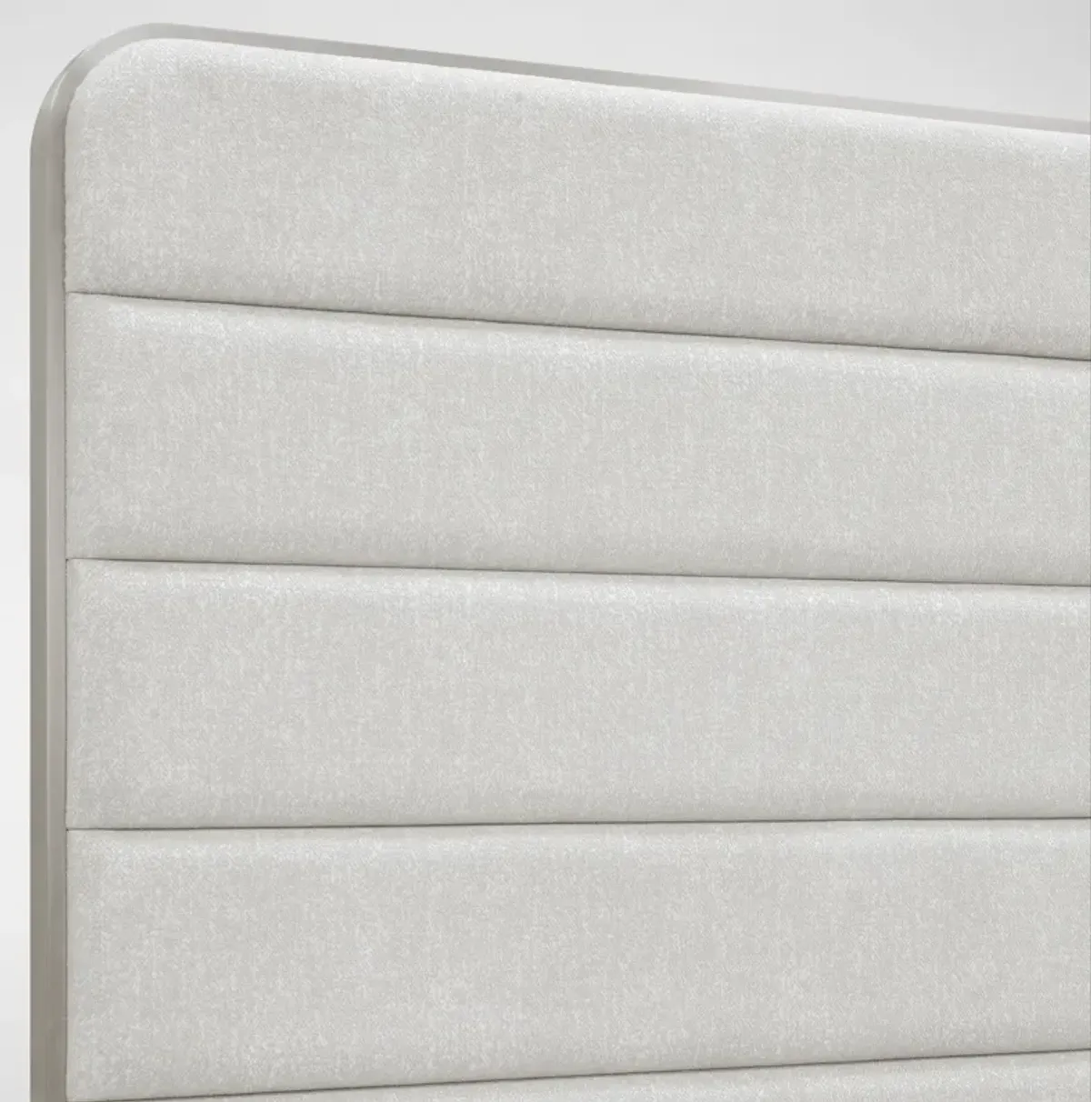 Venice 5-Piece Upholstered Bedroom Set with Dresser and Mirror - King