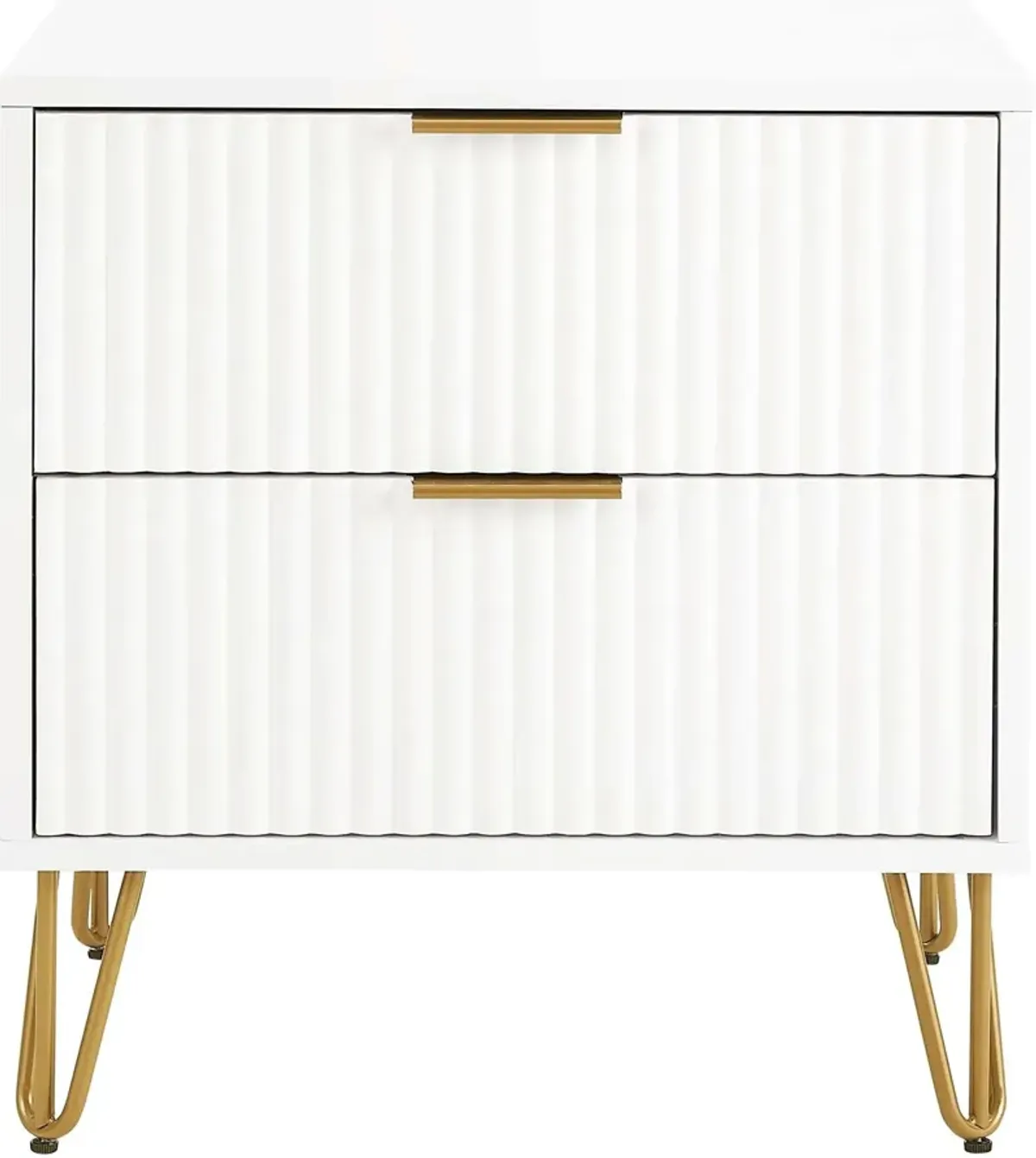 Sheridan 2-Drawer Nightstand - White