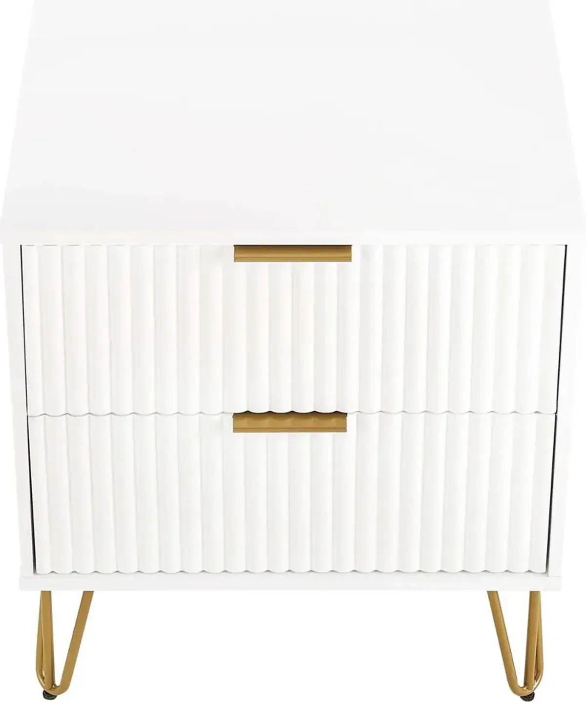 Sheridan 2-Drawer Nightstand - White