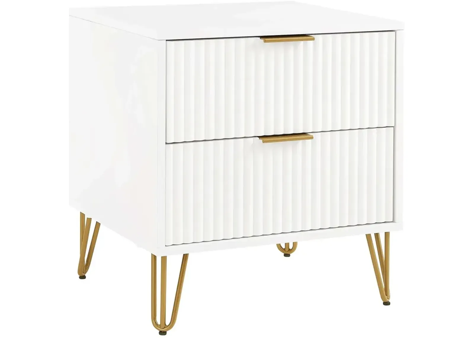 Sheridan 2-Drawer Nightstand - White