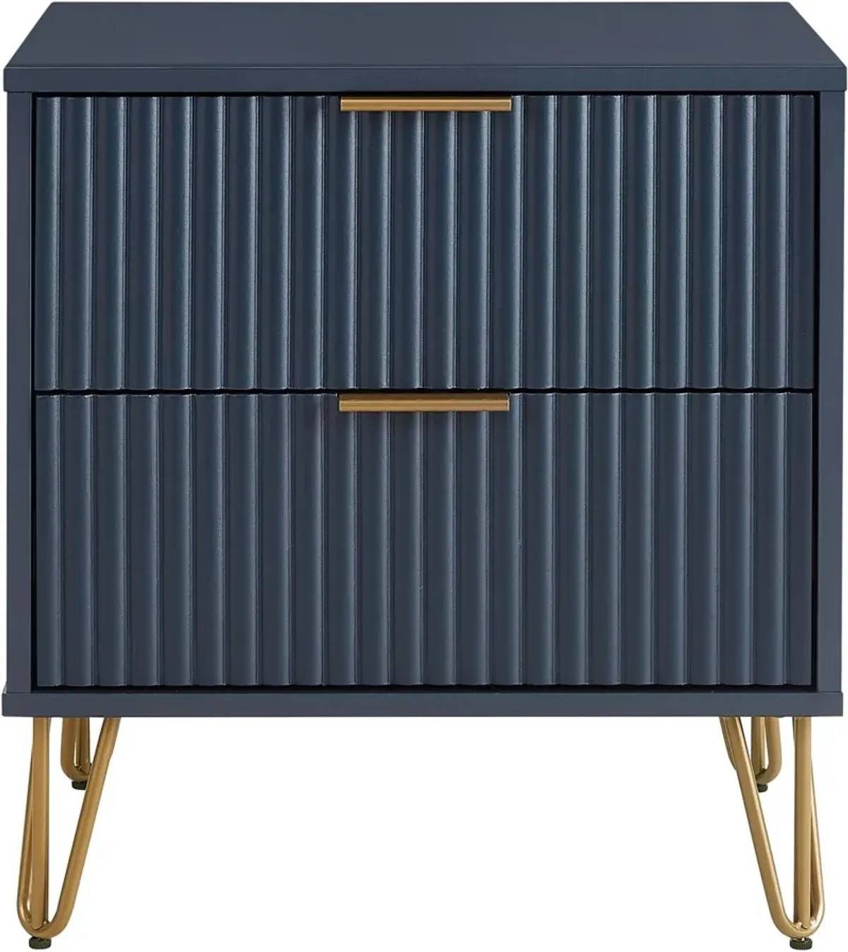 Sheridan 2-Drawer Nightstand - Blue