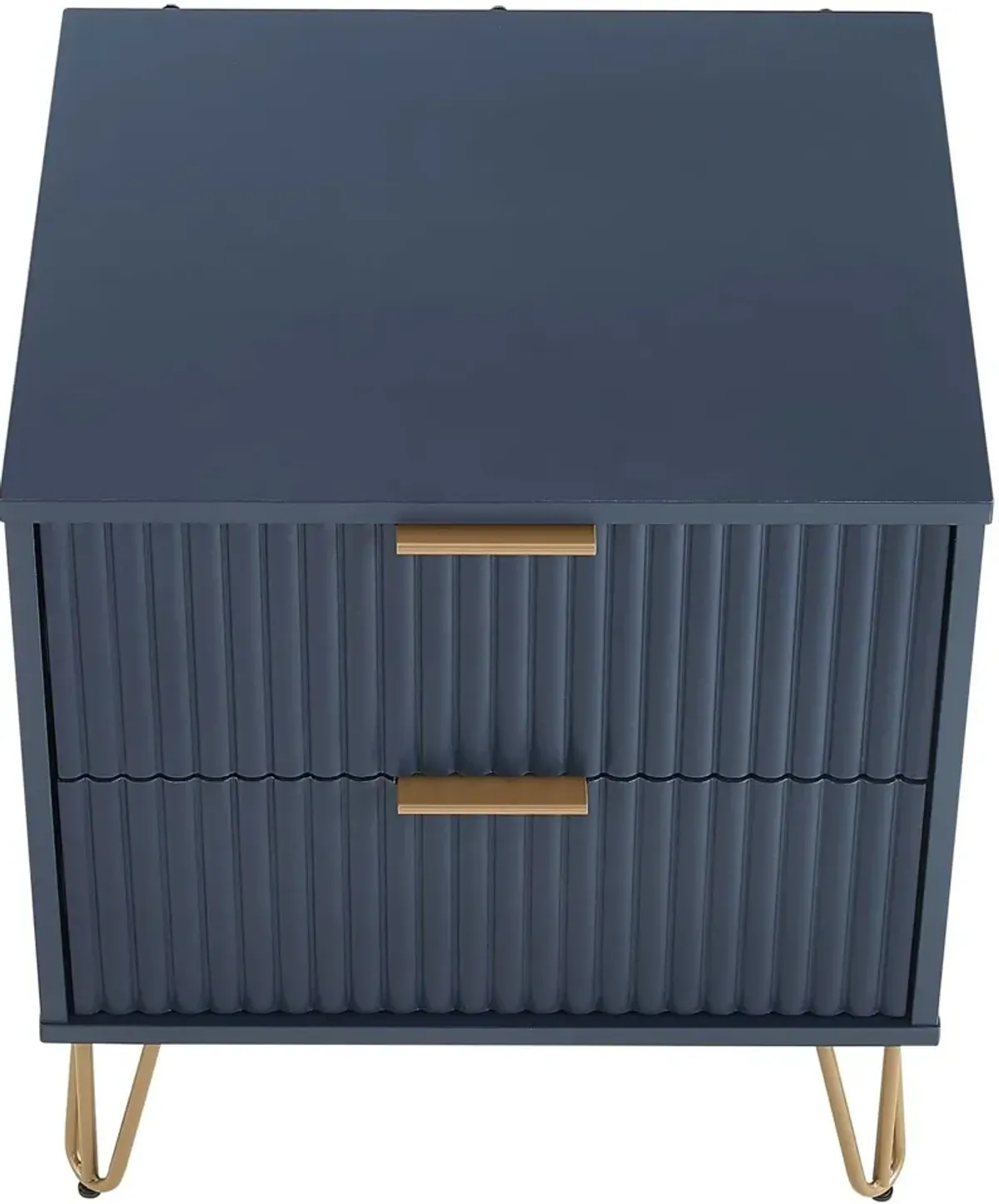 Sheridan 2-Drawer Nightstand - Blue