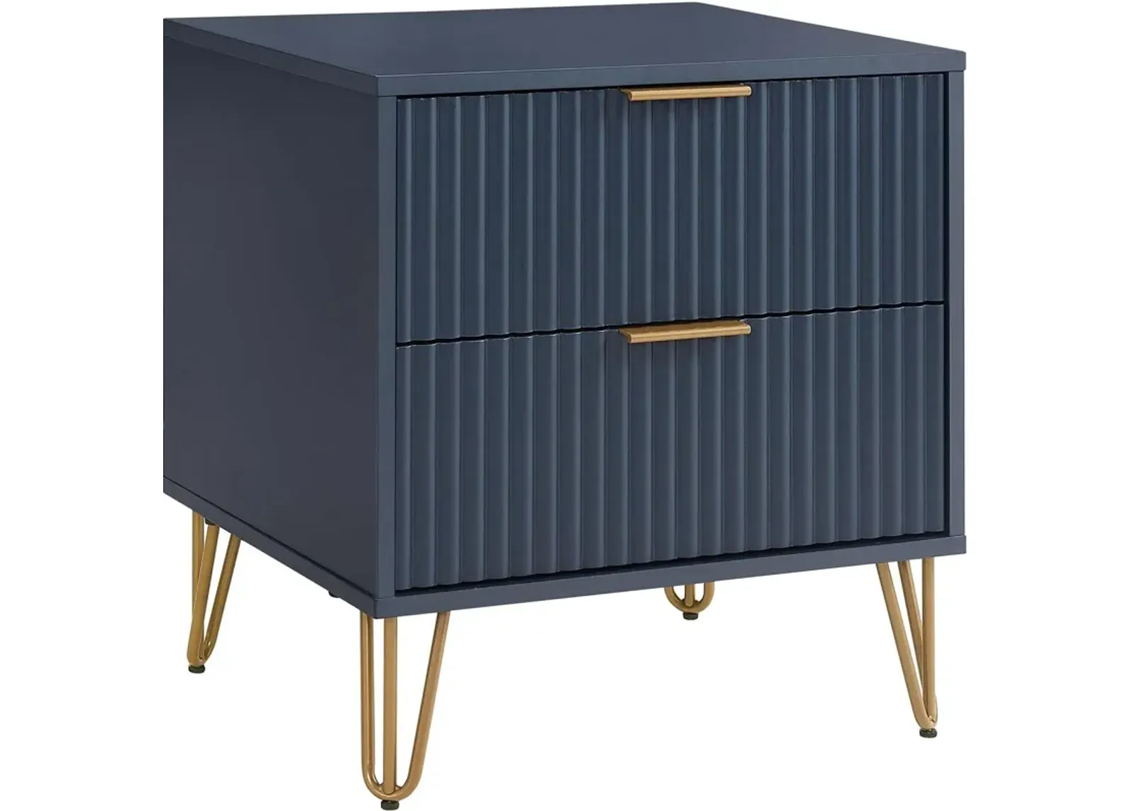 Sheridan 2-Drawer Nightstand - Blue