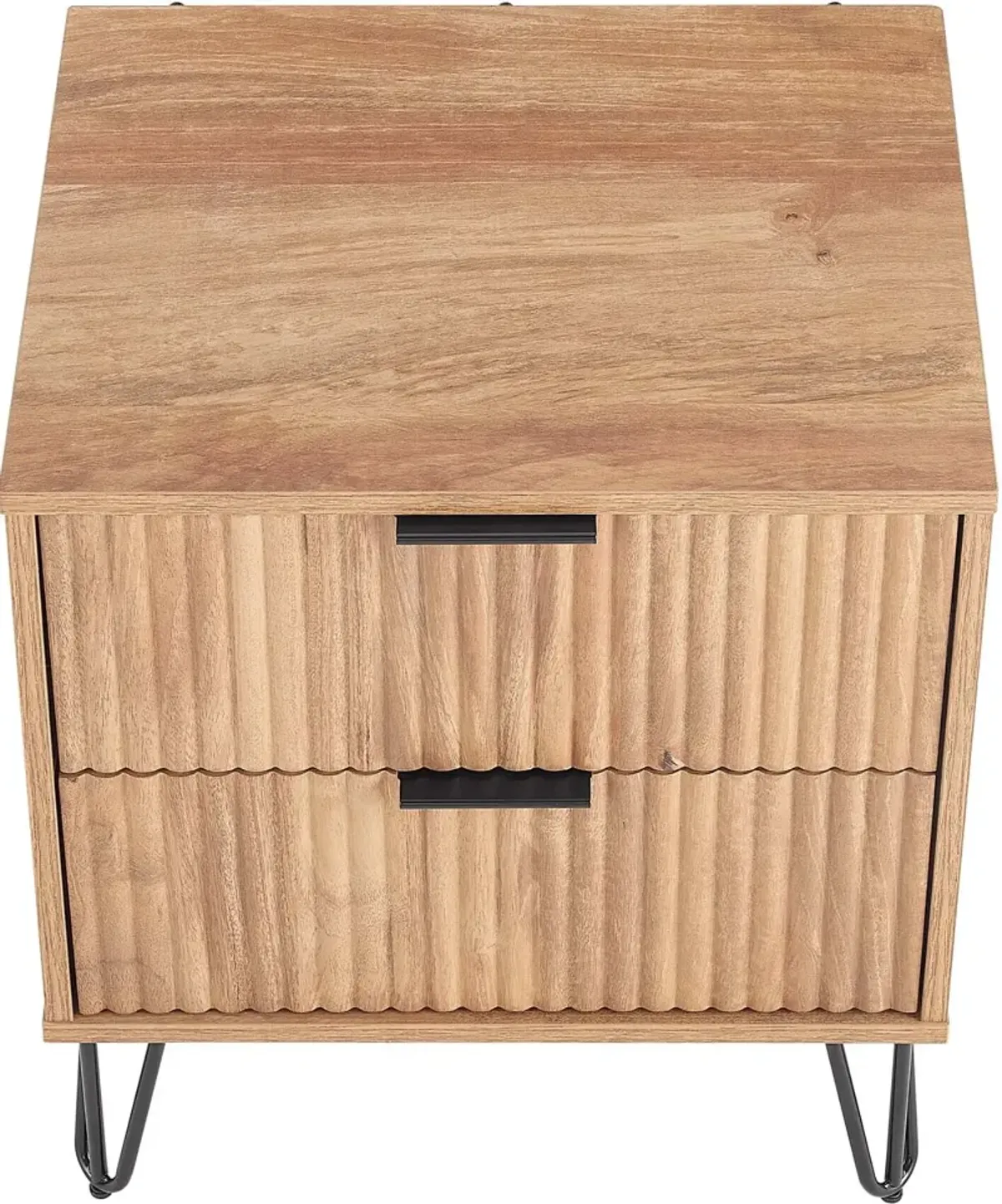 Sheridan 2-Drawer Nightstand - Brown