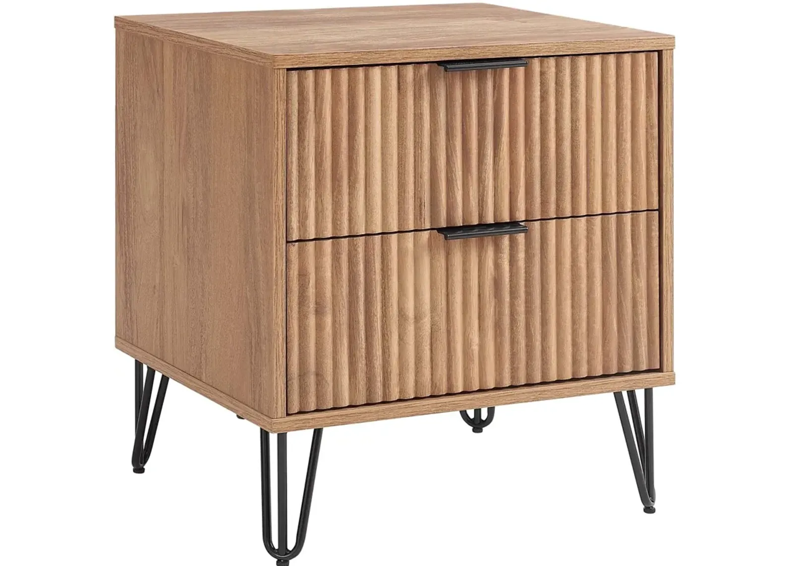 Sheridan 2-Drawer Nightstand - Brown