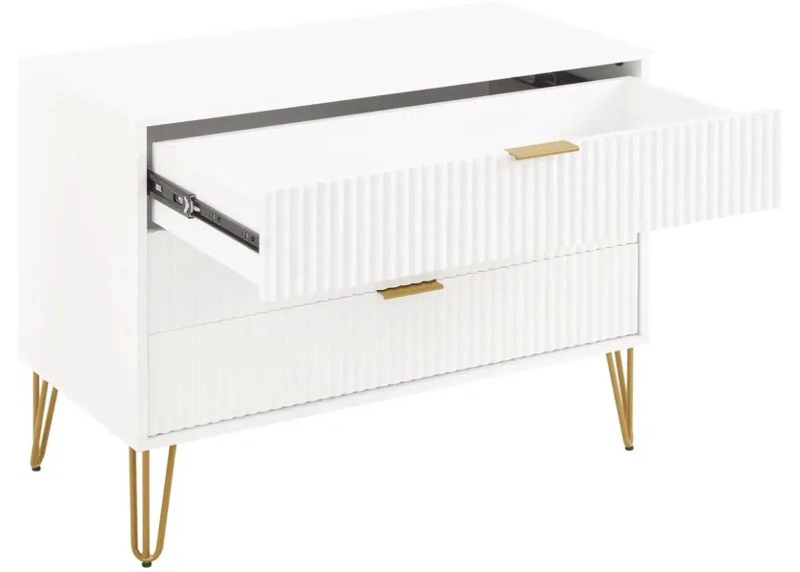 Sheridan 3-Drawer Dresser - White