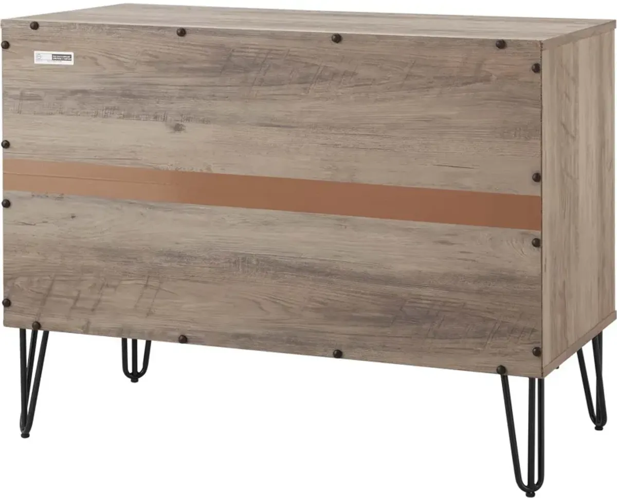 Sheridan 3-Drawer Dresser - Gray