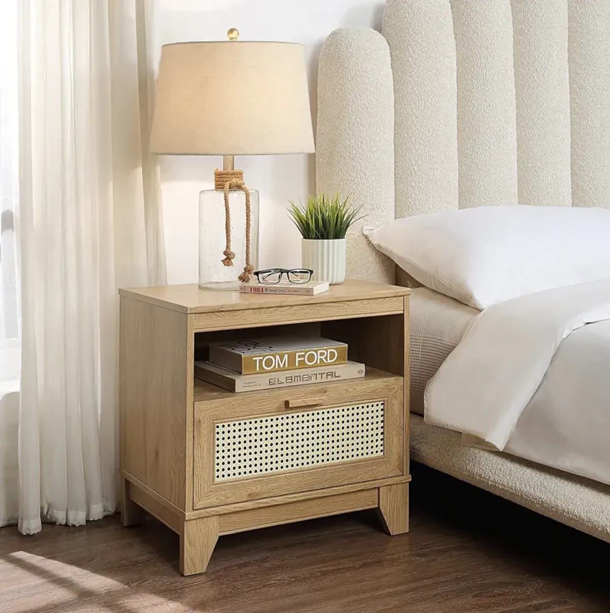 Kylian Nightstand - Natural