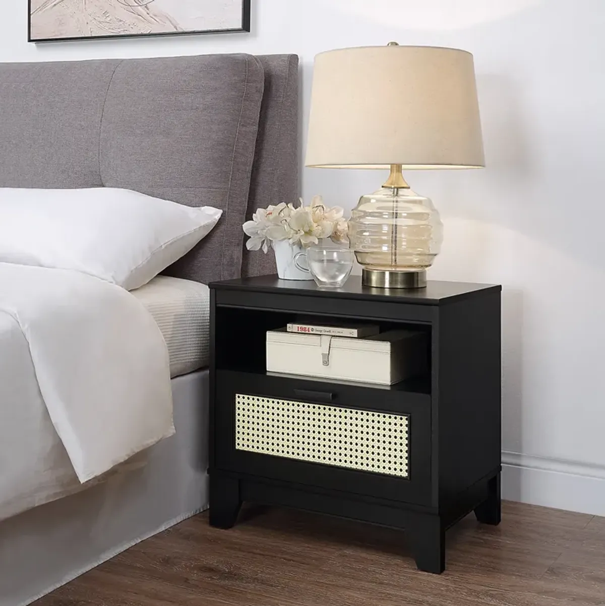 Kylian Nightstand - Black