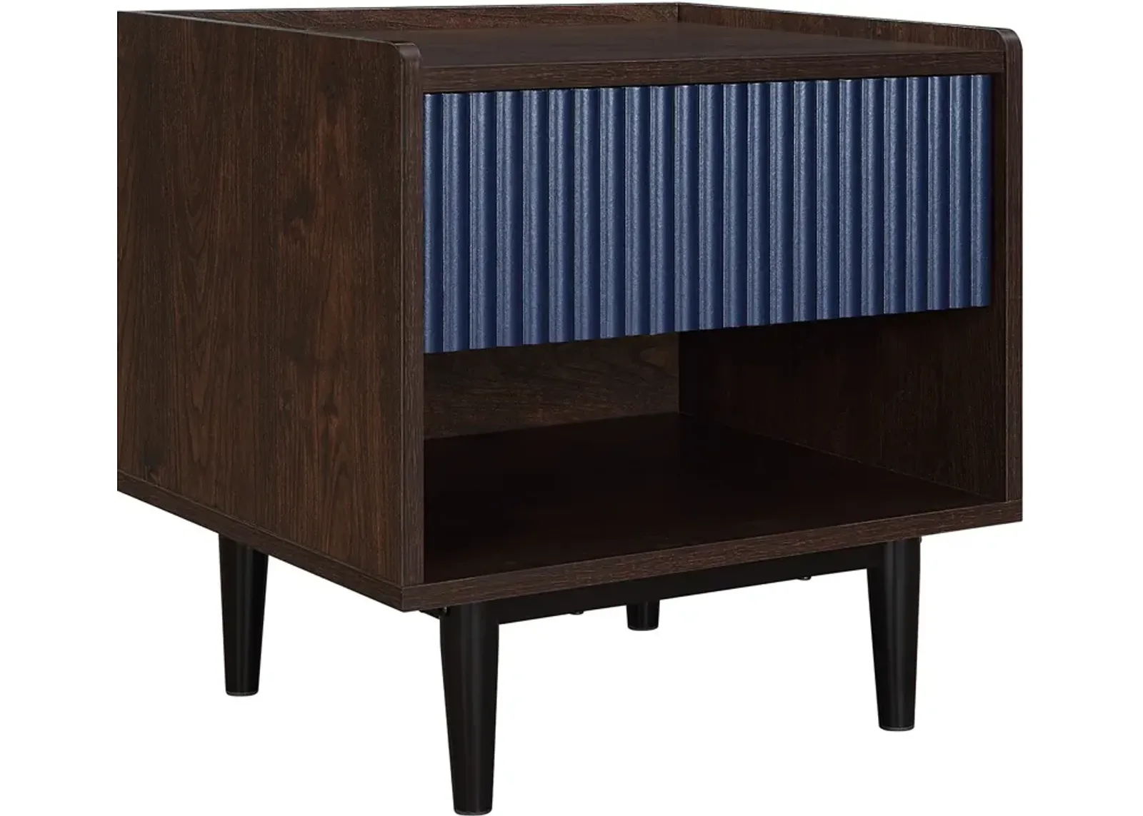 Colter Nightstand - Brown/Blue