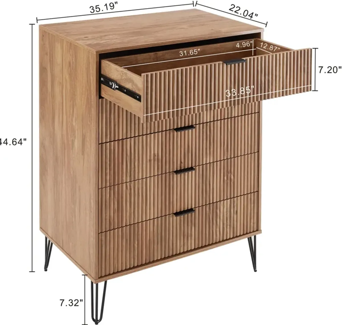 Sheridan Chest - Brown