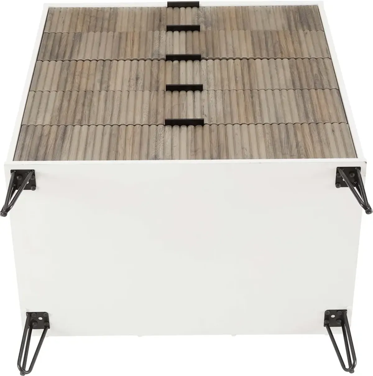 Sheridan Chest - White/Gray