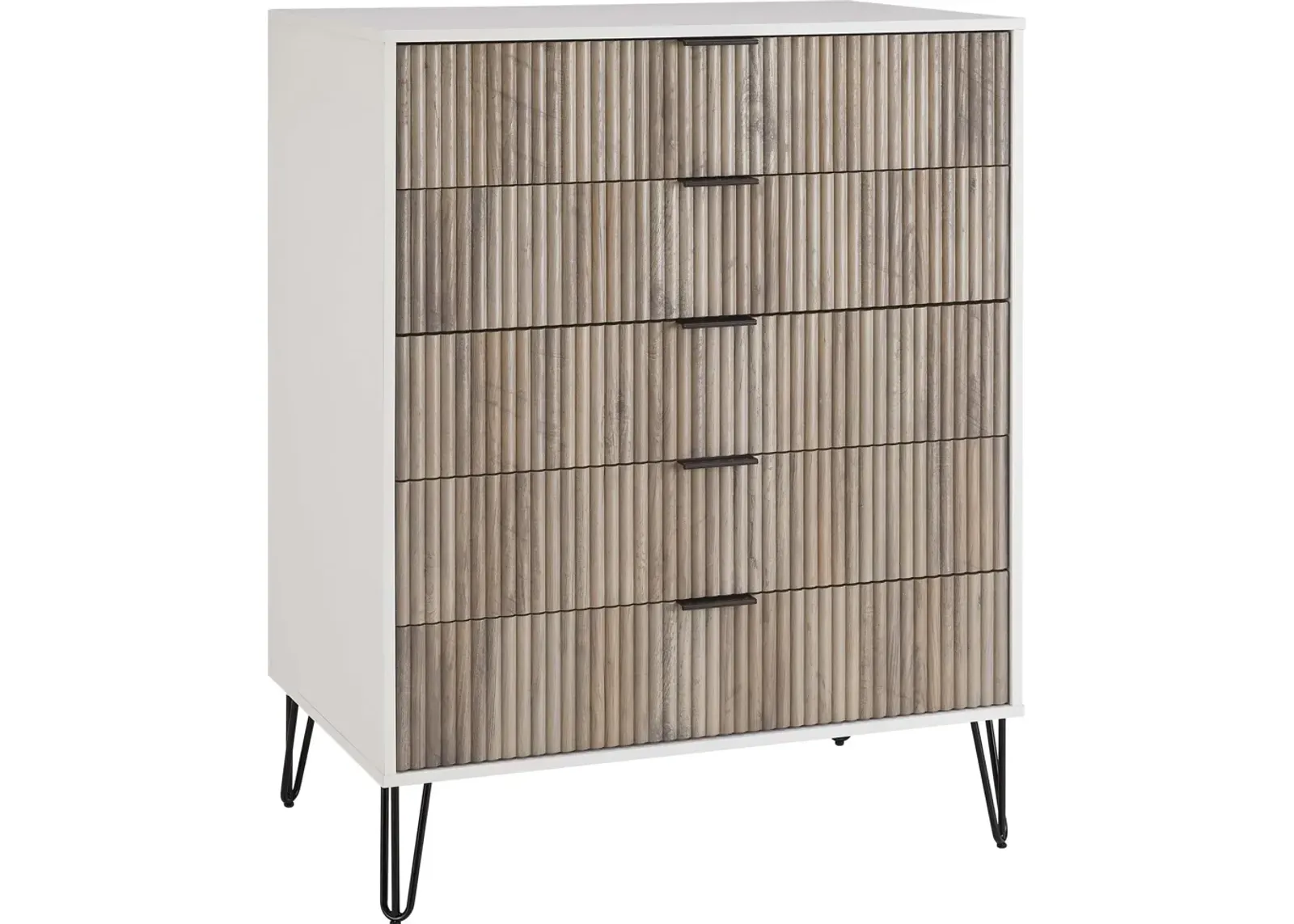 Sheridan Chest - White/Gray