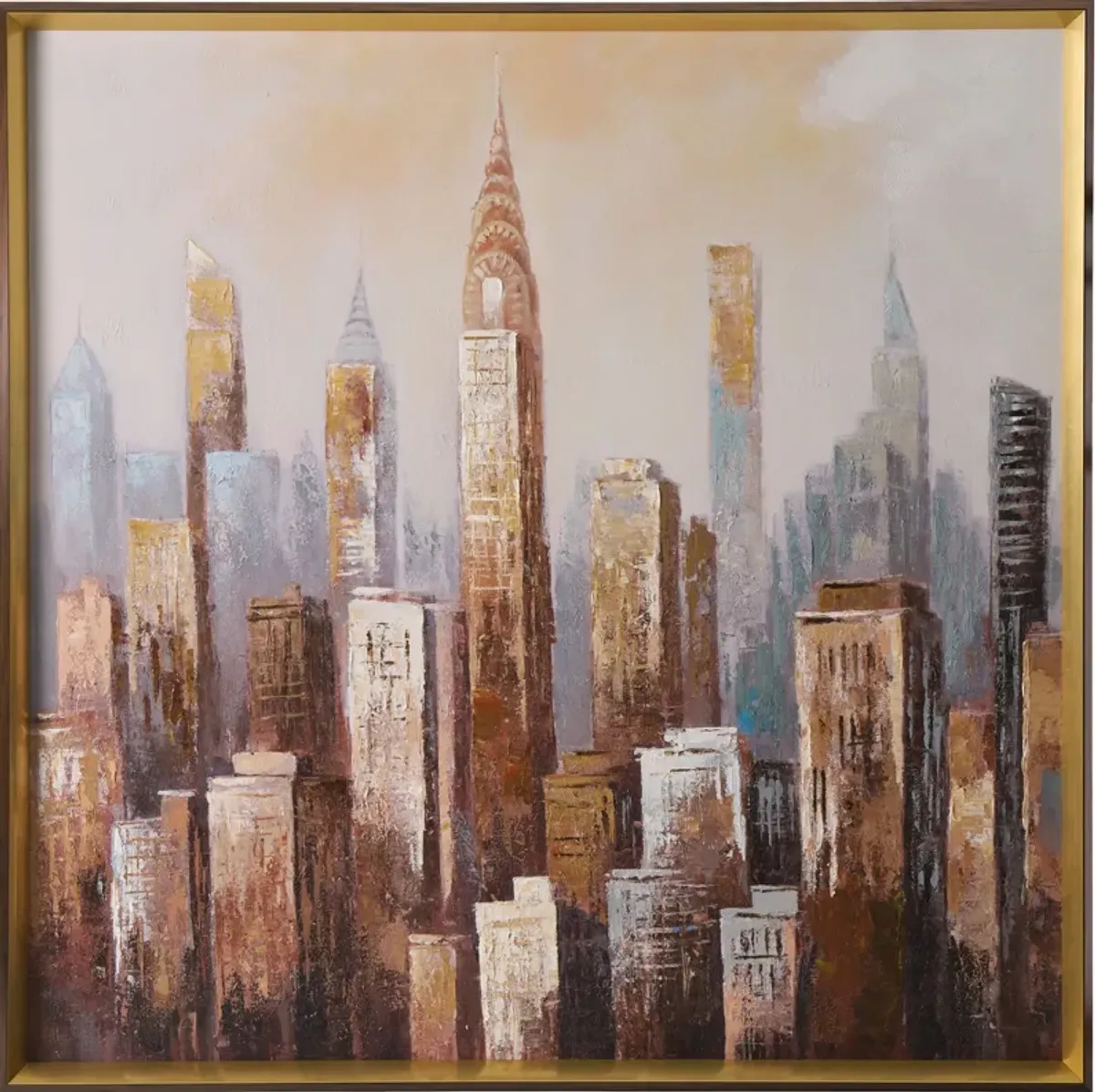 City View 40” x 40” Wall Art