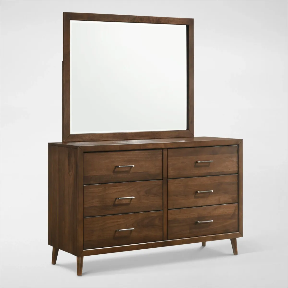 Midtown 5-Piece Panel Bedroom Set with Dresser and Mirror - Queen