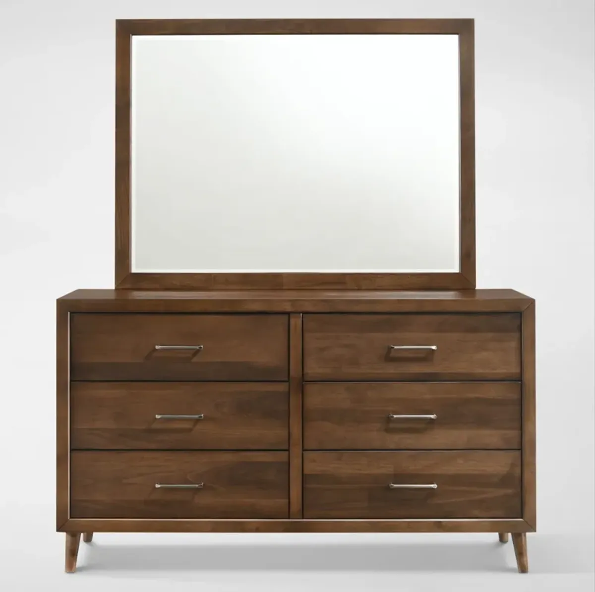 Midtown 5-Piece Panel Bedroom Set with Dresser and Mirror - Queen