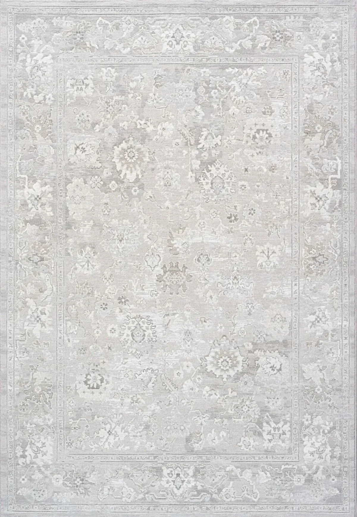 Emmons Area Rug - 8' x 10'   Ivory/Gray/Beige