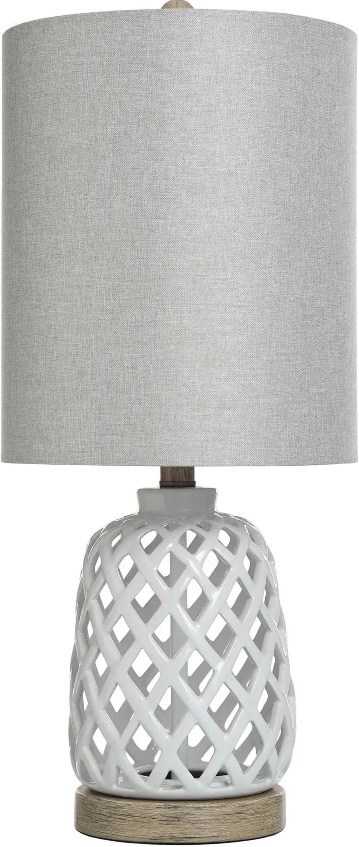 Kuldeep Table Lamp - White