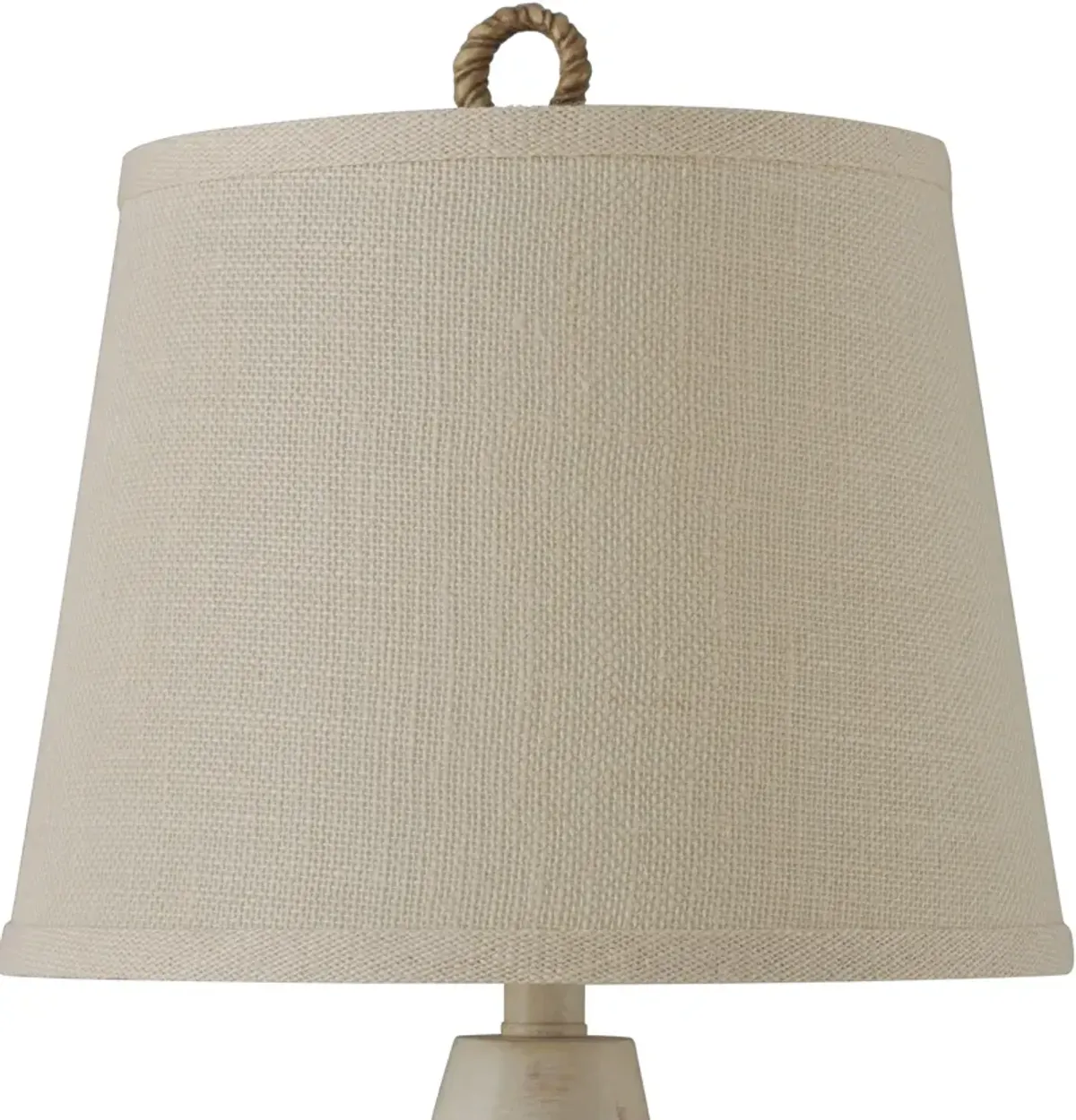 Orli Table Lamp - Distressed Off-White