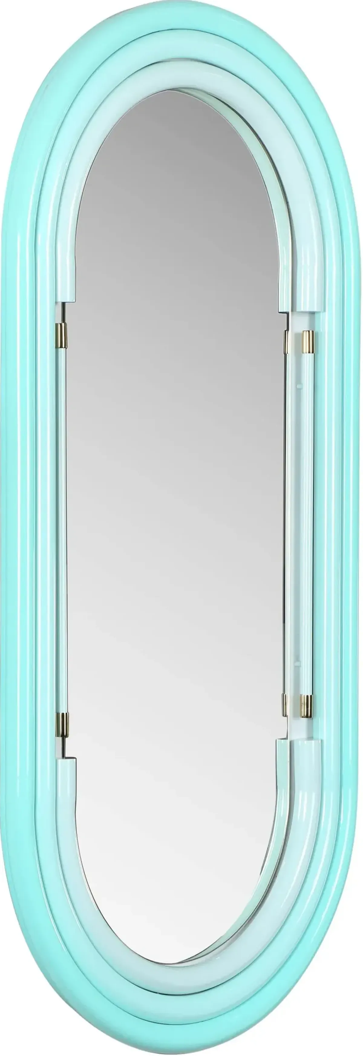 Carri Large Wall Mirror - Blue