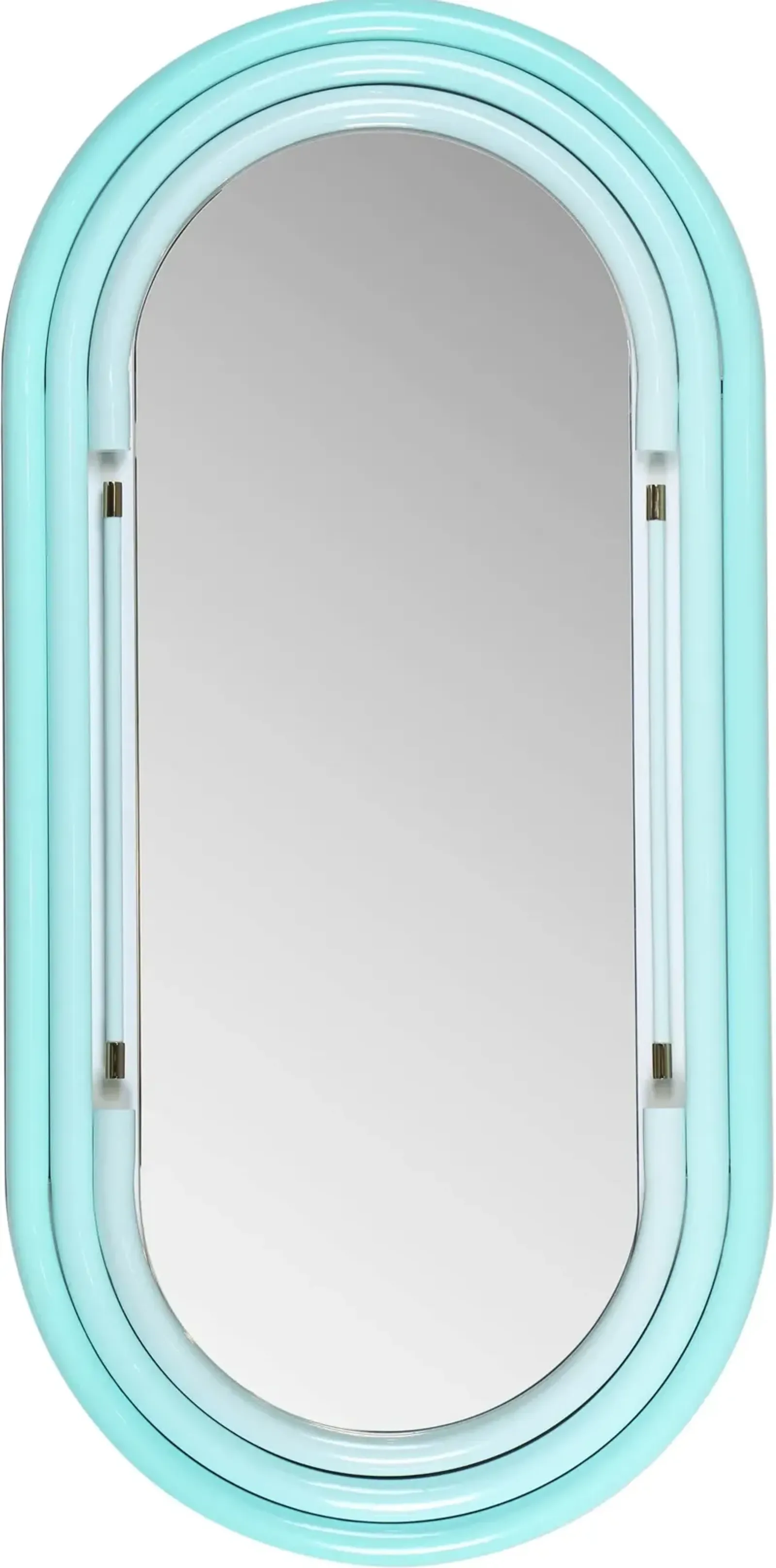 Carri Large Wall Mirror - Blue