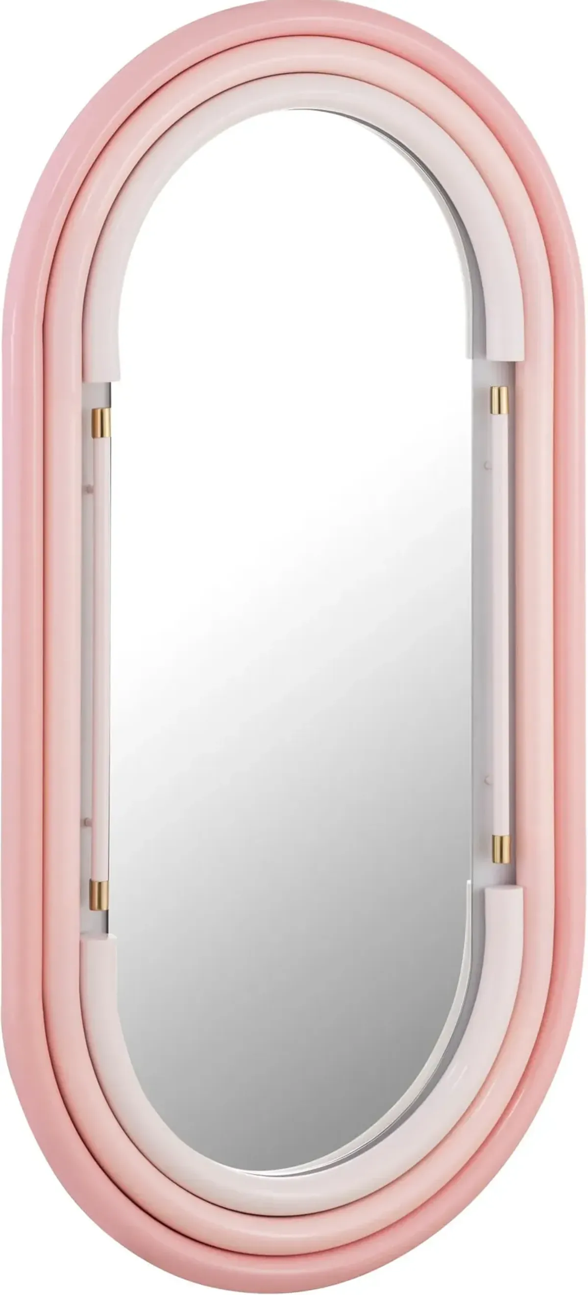 Carri Wall Mirror - Pink