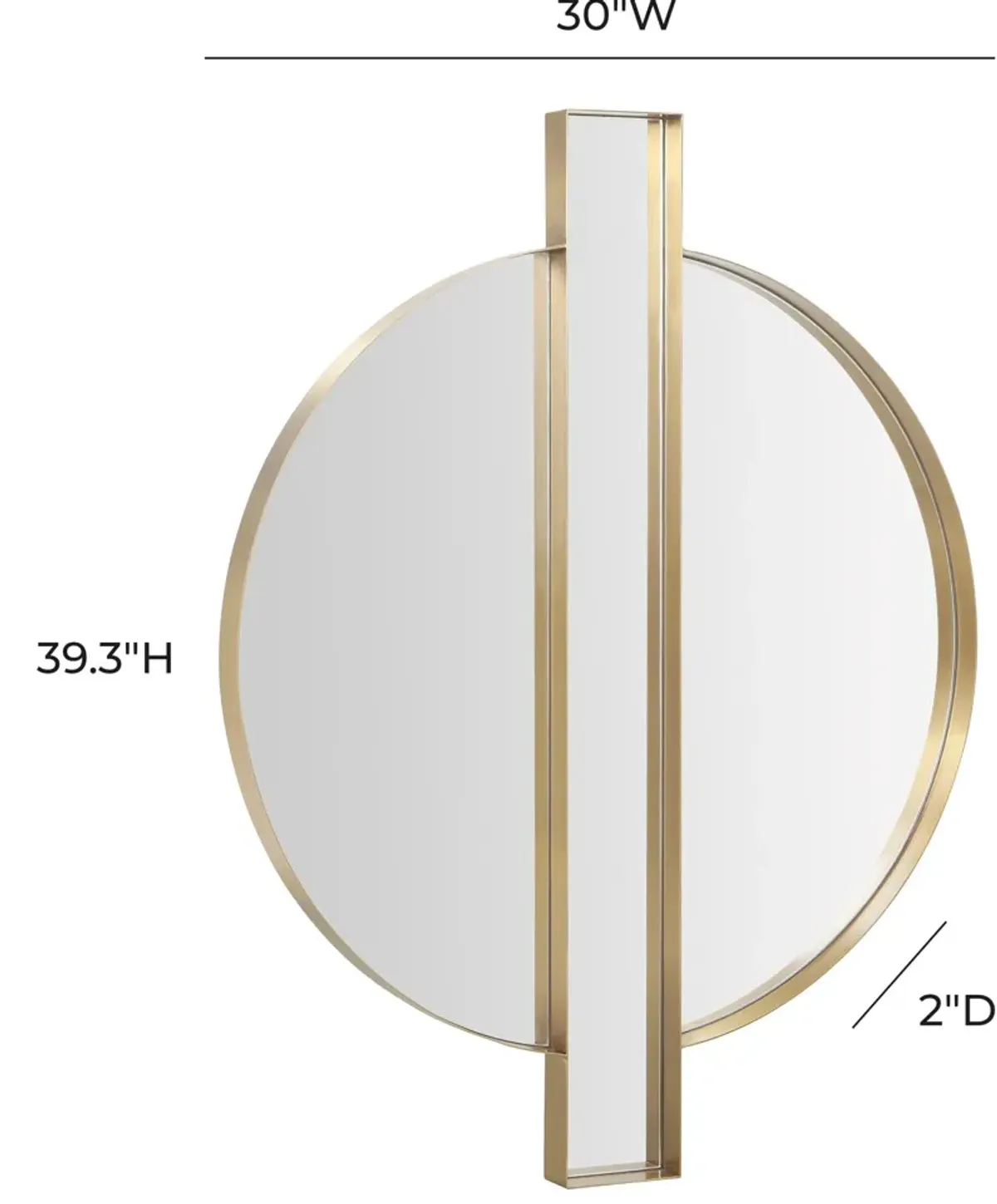 Mary Round Wall Mirror