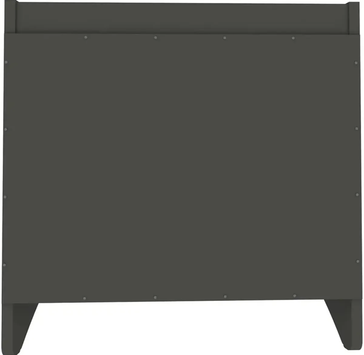 Mulberry 2-Drawer Nightstand - Gray