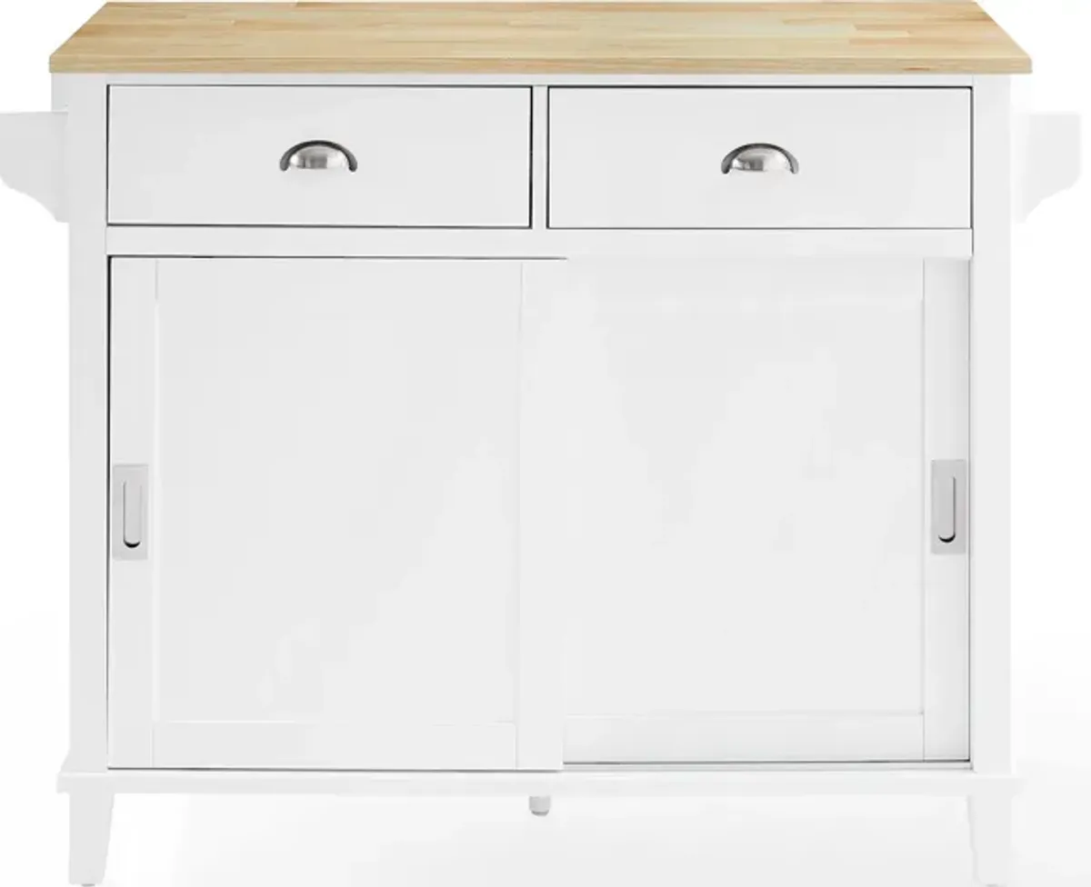 Cutler Drop-Leaf Kitchen Island