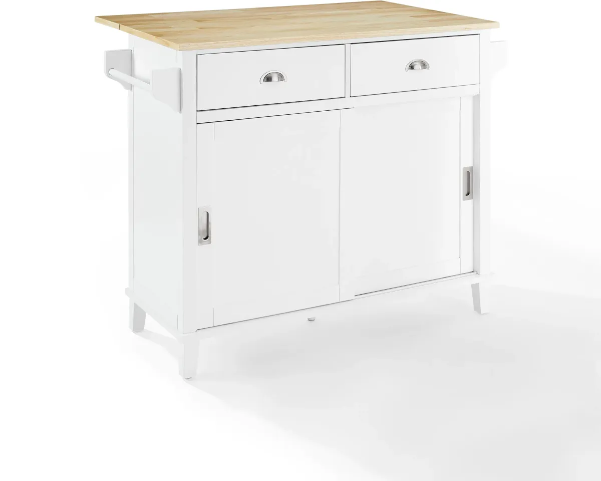 Cutler Drop-Leaf Kitchen Island