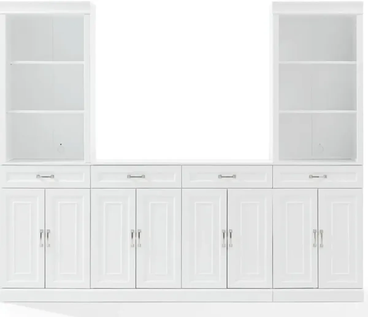 Honnaly 2 Bookcases and Sideboard Set