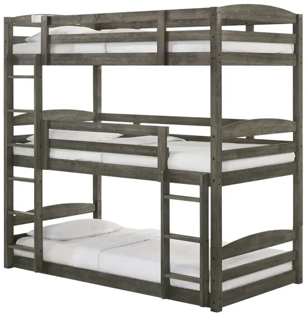 Ralphie Twin Triple Decker Bunk Bed