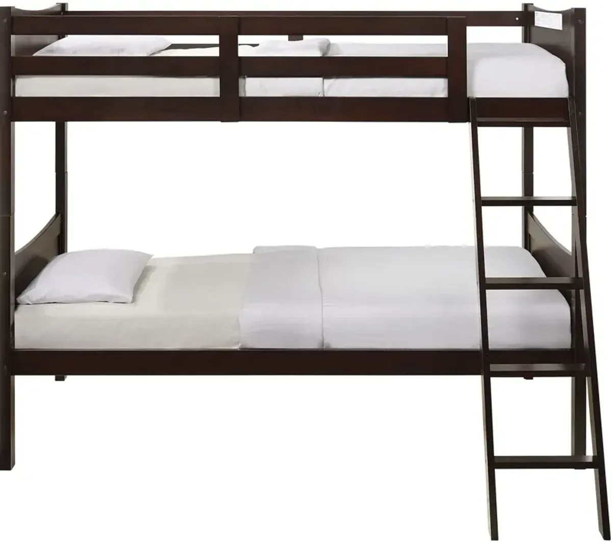 Bobby Twin over Twin Bunk Bed - Brown