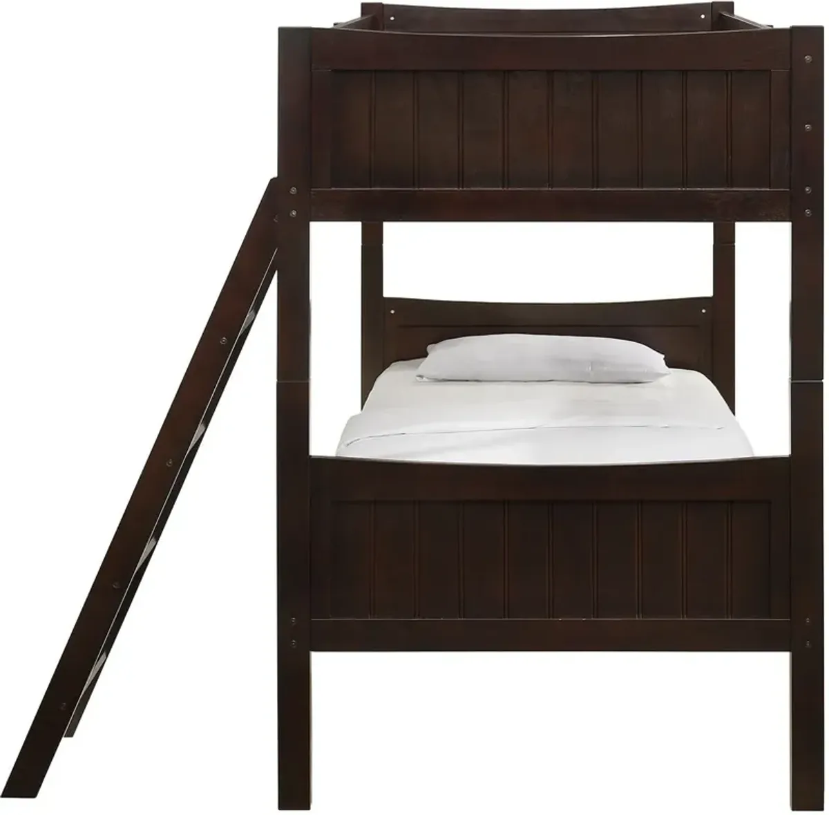 Bobby Twin over Twin Bunk Bed - Brown