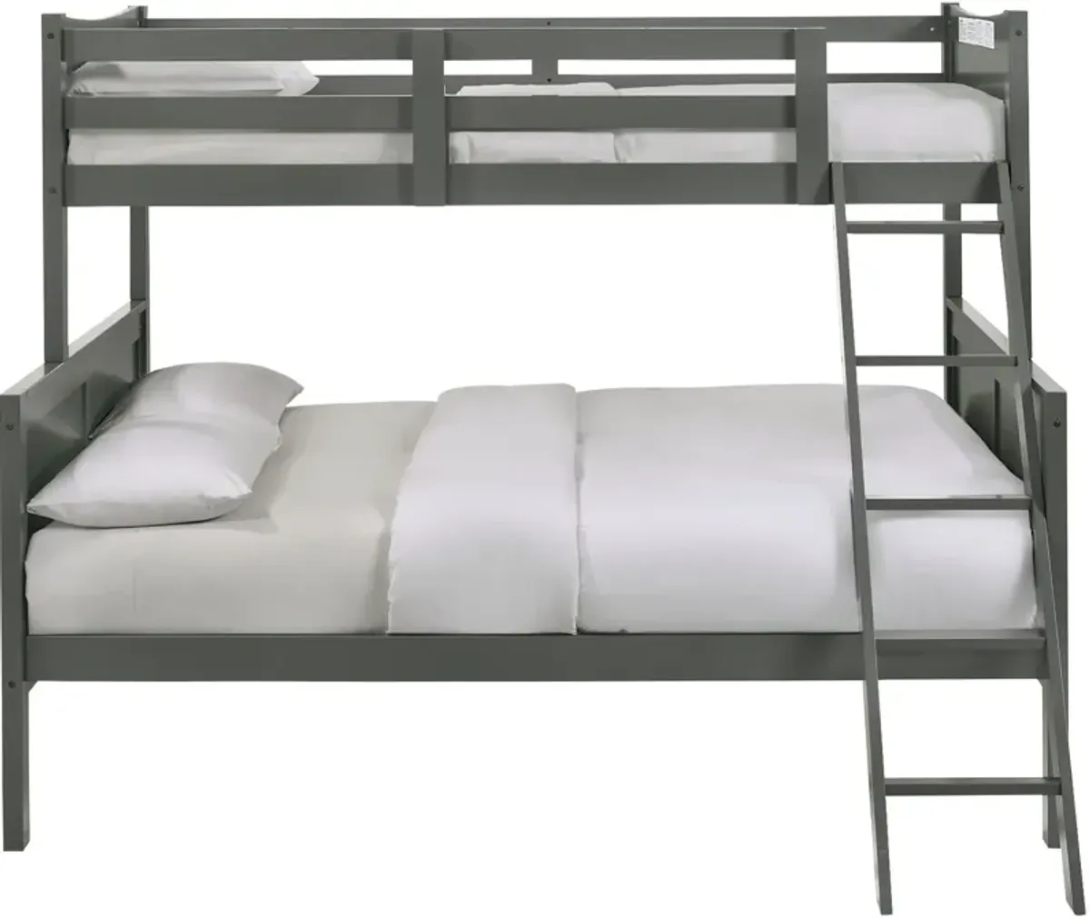 Bobby Twin over Full Bunk Bed - Gray