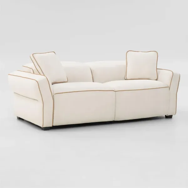 Connor Dual-Power 2-Piece Reclining Sofa - Ivory