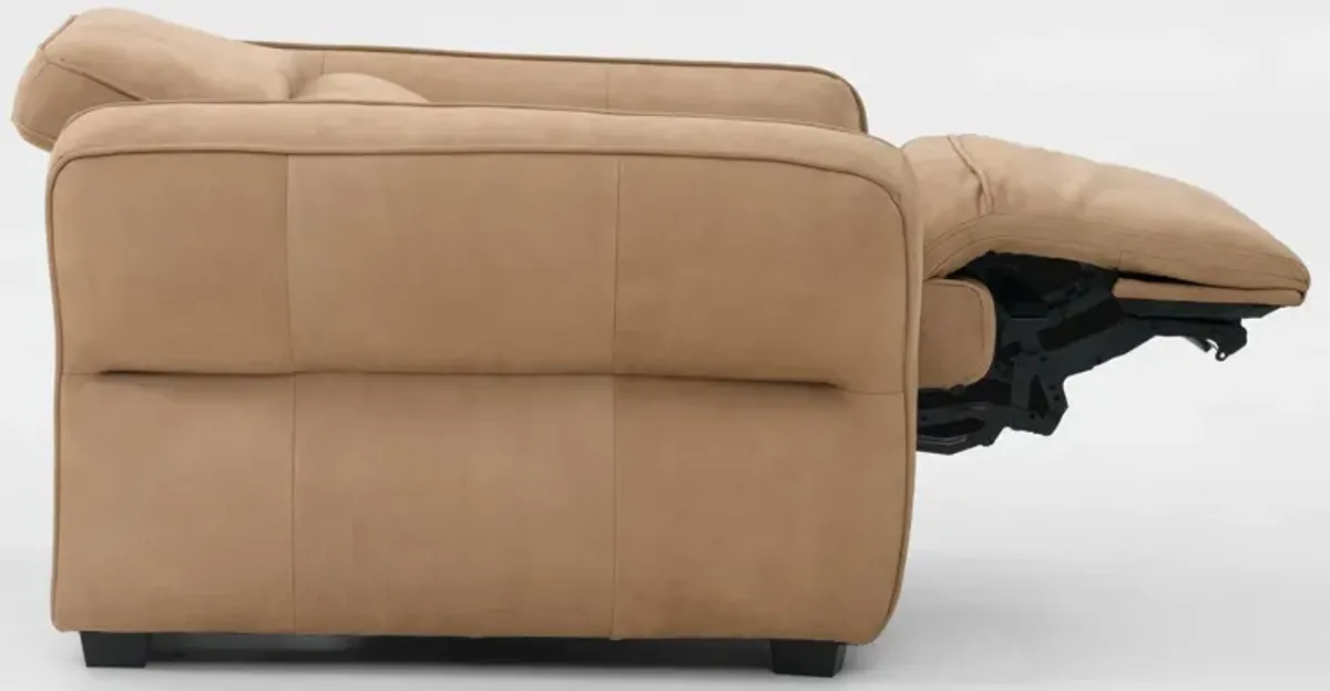 Connor Dual-Power Recliner - Tan