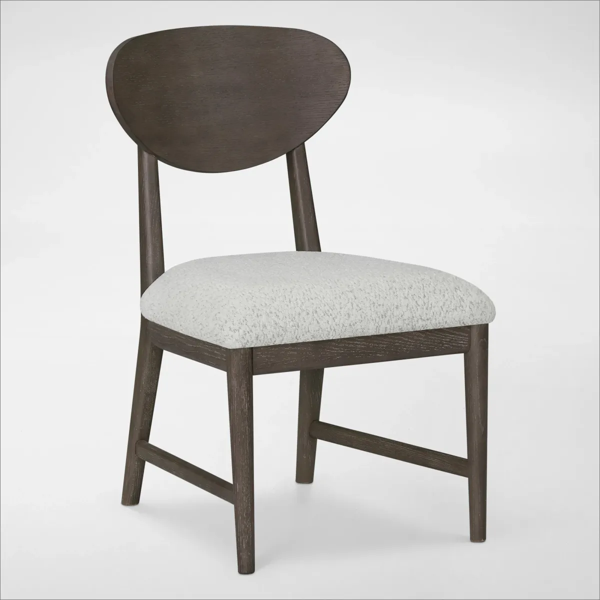 Tahoe Wood Back Side Chair - Brown