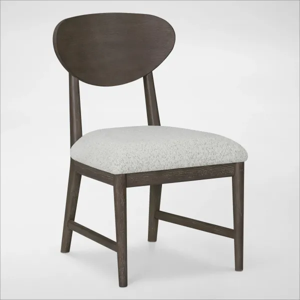 Tahoe Wood Back Side Chair - Brown